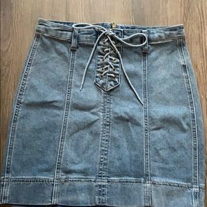 Blue Jean Skirt